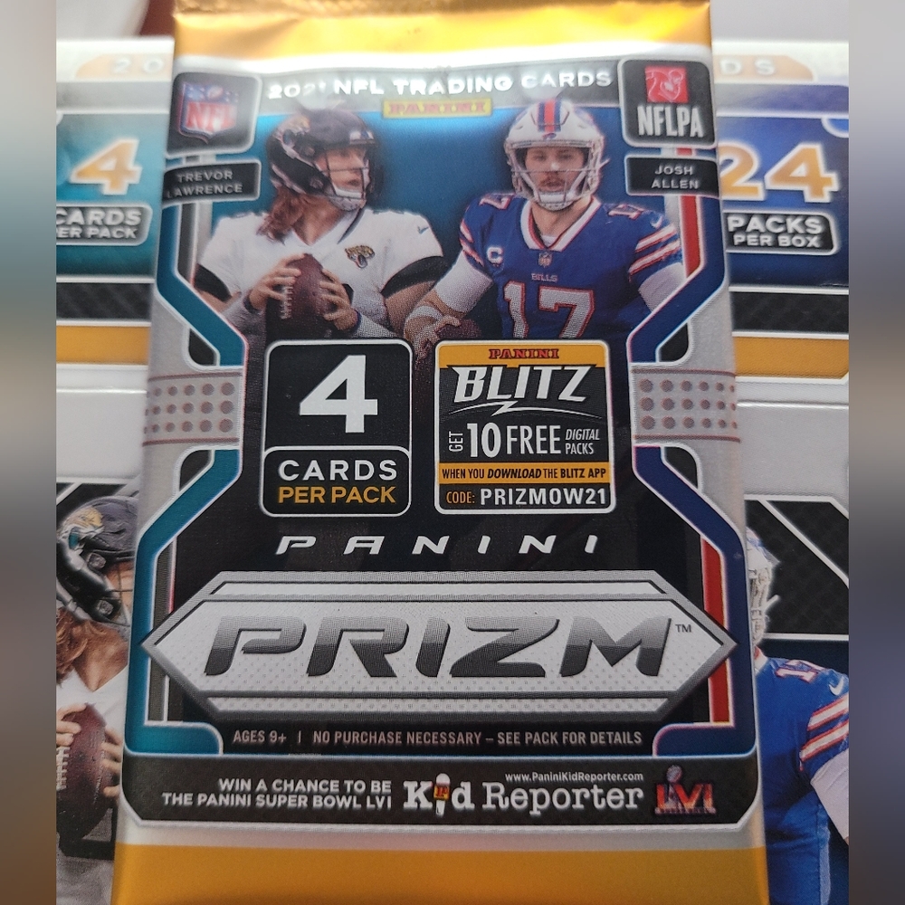 Panini prizm football cards